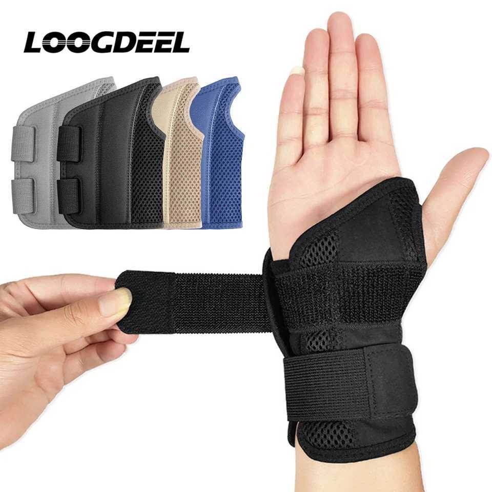 LOOGDEEL 1Pcs Carpal Tunnel Wrist Brace Adjustable Wrist Support Compression Wrap Arthritis Tendinitis Pain Relief Wristband Men M251226