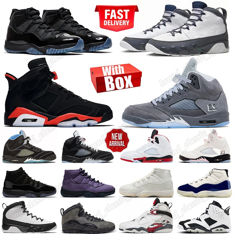 11s 5s Designer Basketball With Box LegendBlue Gamma Blue Fire Red Wolf 8 Bugs Bunny 6 Reverse Infrared Flint Grey Mens Womens Outdoors Sports Shoes EUR 36-47