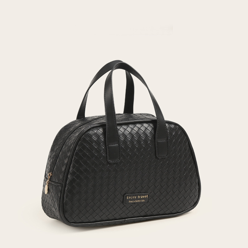 2025 new Vintage light luxury large-capacity hand-held makeup bag for women portable travel skincare product partitioned waterproof toiletries storage