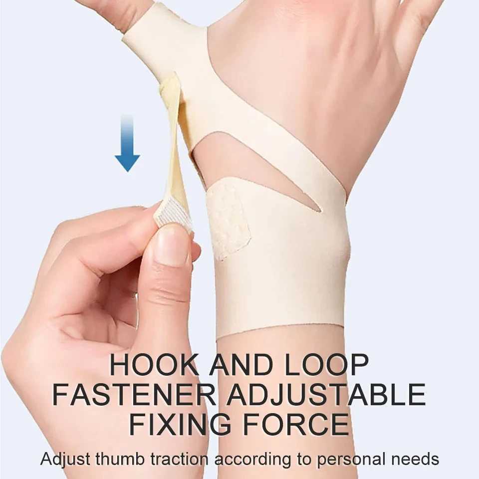 Elastic Thumb Support Brace Thumb Compression Sleeve Protector for Relieving Pain Arthritis Joint Pain Tendonitis Sprains Sports M251226