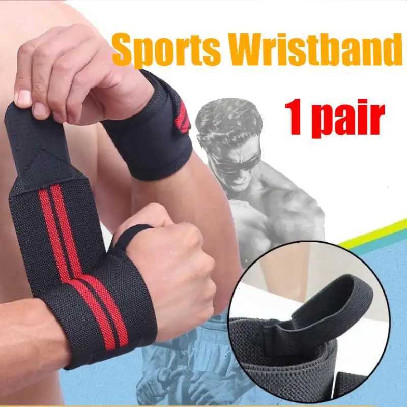 1Pair Sports Wristband Fitness Wrist Support Wristband Gym Weight Lifting Wraps Bandage M251226