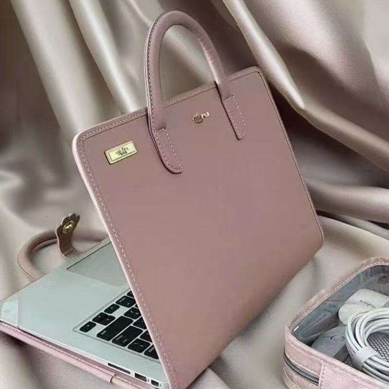 Bag and Computer Protective Case Laptop Handbag Pink Girly Style