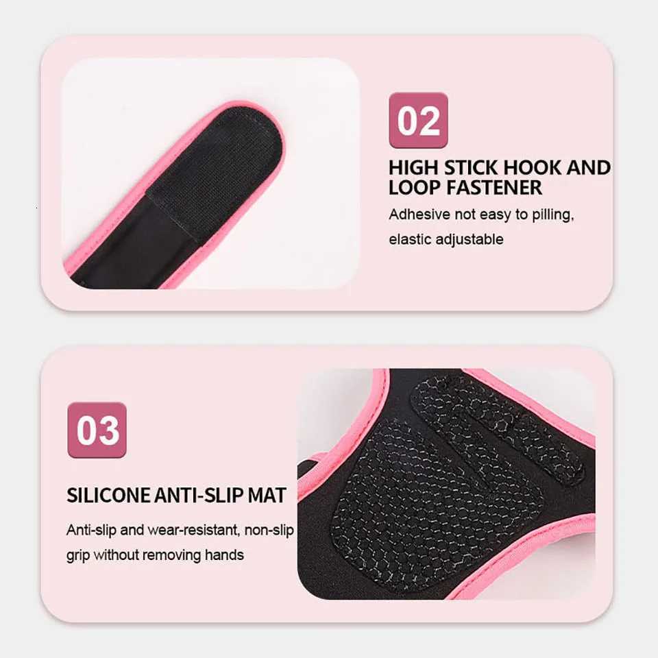 1Pair Fitness Hand Protective Gloves Pull-up Anti-slip And Wear-resistant Barbell Weightlifting Half-fingered Sports Gloves M251226