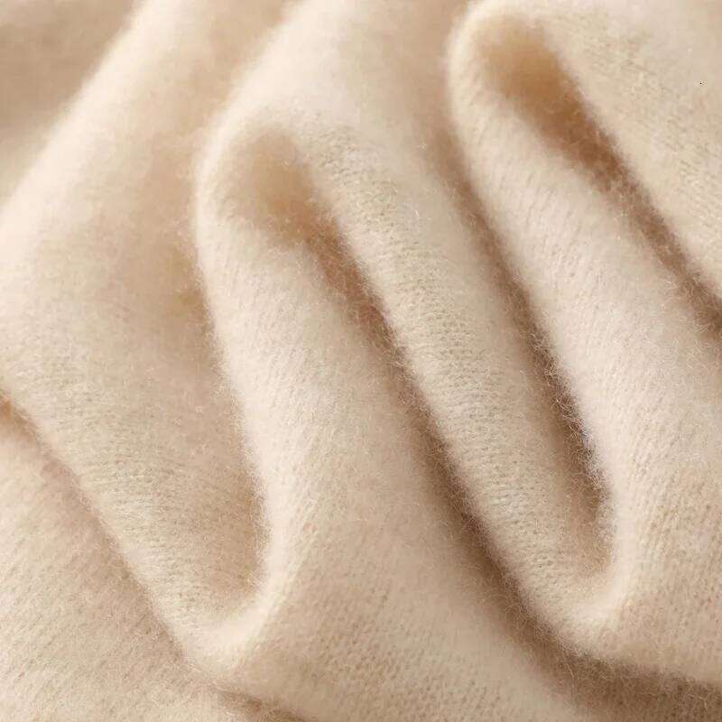 100% Merino Wool Men's Round Neck Knitted Hoodie Spring Autumn New Similar Cashmere Sweater Versatile Basic Menswear