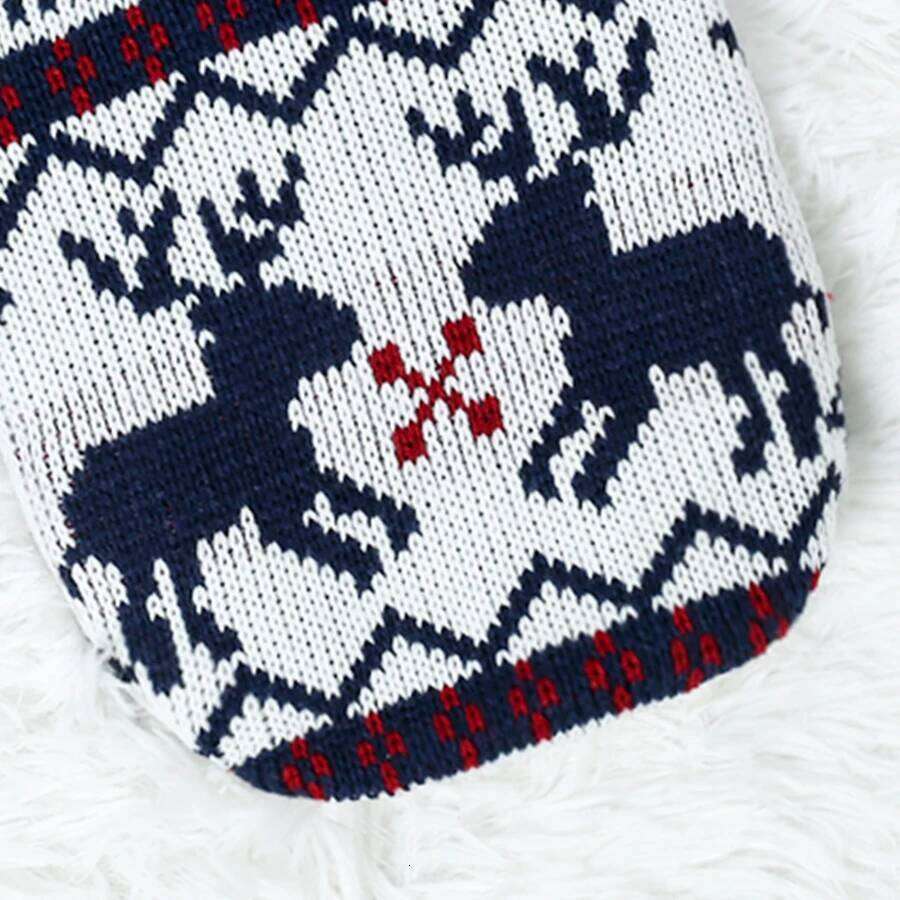 Christmas Sweaters Pet Winter Knitwear Xmas Clothes Classic Warm Coats Reindeer Snowflake Argyle Sweater for Kitty Puppy Cat 25T1226