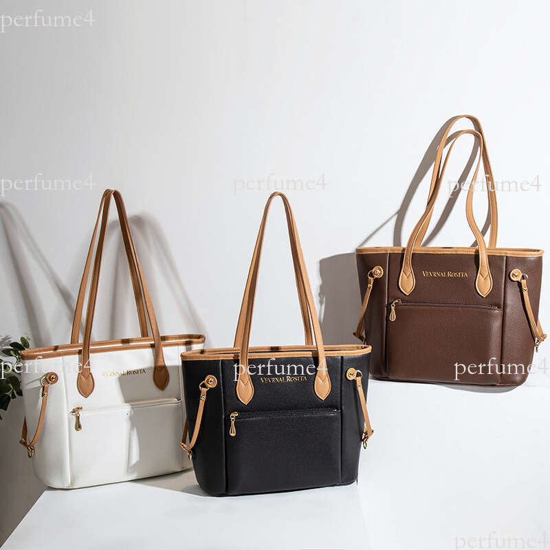Foreign Trade Source Factory Classic Shopping Oil Edge Tote Multi-color Mommy Large Capacity Single Shoulder Women's Bag