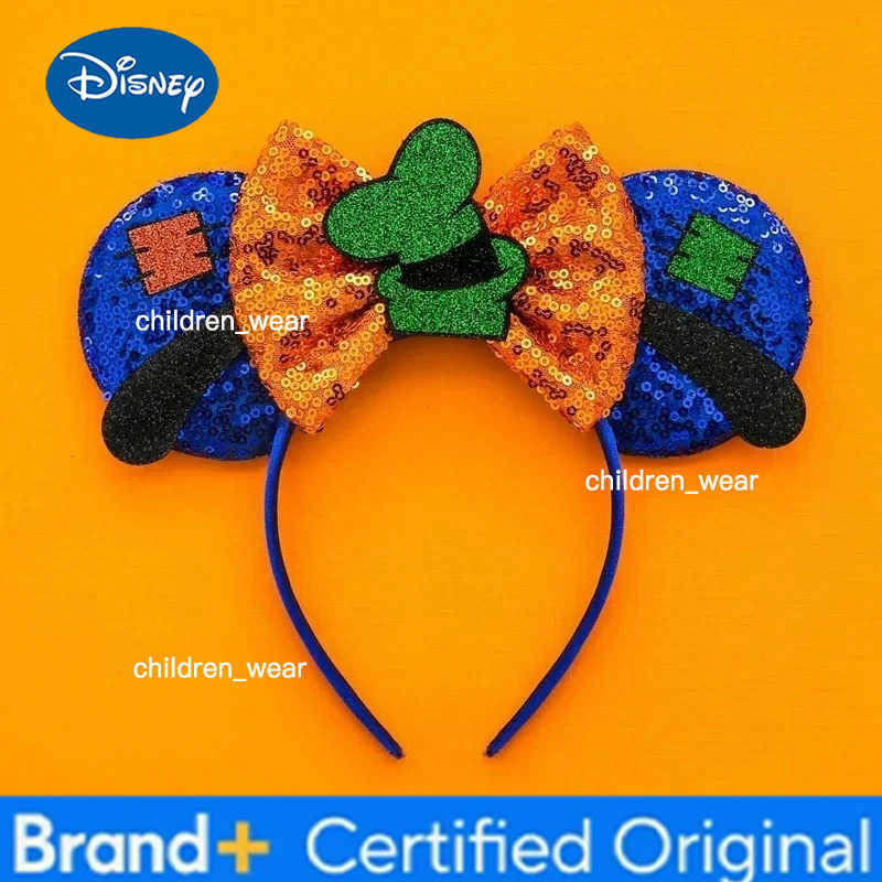 Disney Mickey Mouse Ears Headbands for Baby Girls Daisy Duck Hairbands Donald Duck Headwear Adults Women Bows Hair Accessories H251226