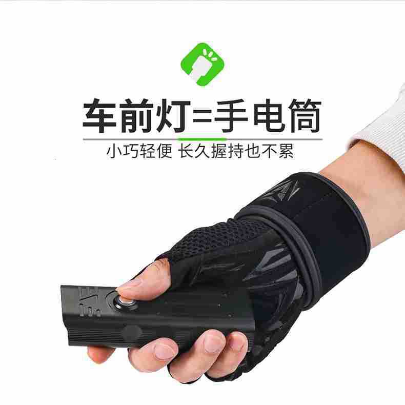 Bike Lights 10000mAh Bike Light USB Rechargeable 5000 Lumens Bike Headlight 6T6 LED Super Bright Flashlight Front Lights and Back Rear light 230606