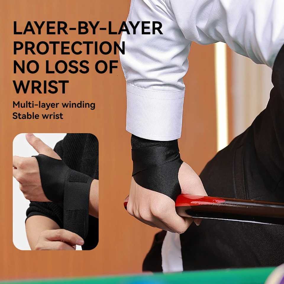 LOOGDEEL 1 Pcs Wrist Brace Outdoor Sports Cycling Left And Right Training Non-slip Breathable Elastic Women Men Billiard Gloves M251226