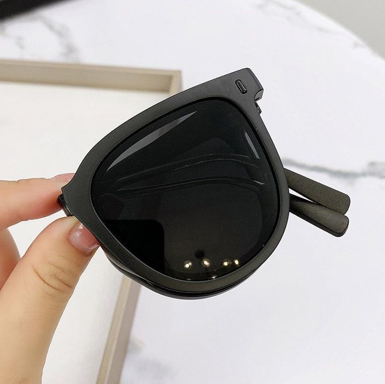 Tlofedi Sunglasses For Women Men Design Sunglasses Polarized UV400 Collapsible Sunglasses Fashion Classic Luxury Glasses Goggle Pilot PC Frame Eyewear