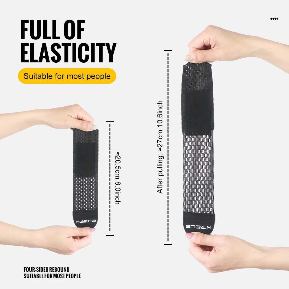 WRELS Wristband Wrapping Compression Sports Elastic Adjustable Wrist Guard Support Basketball Weight Training Wrist Wraps M251226
