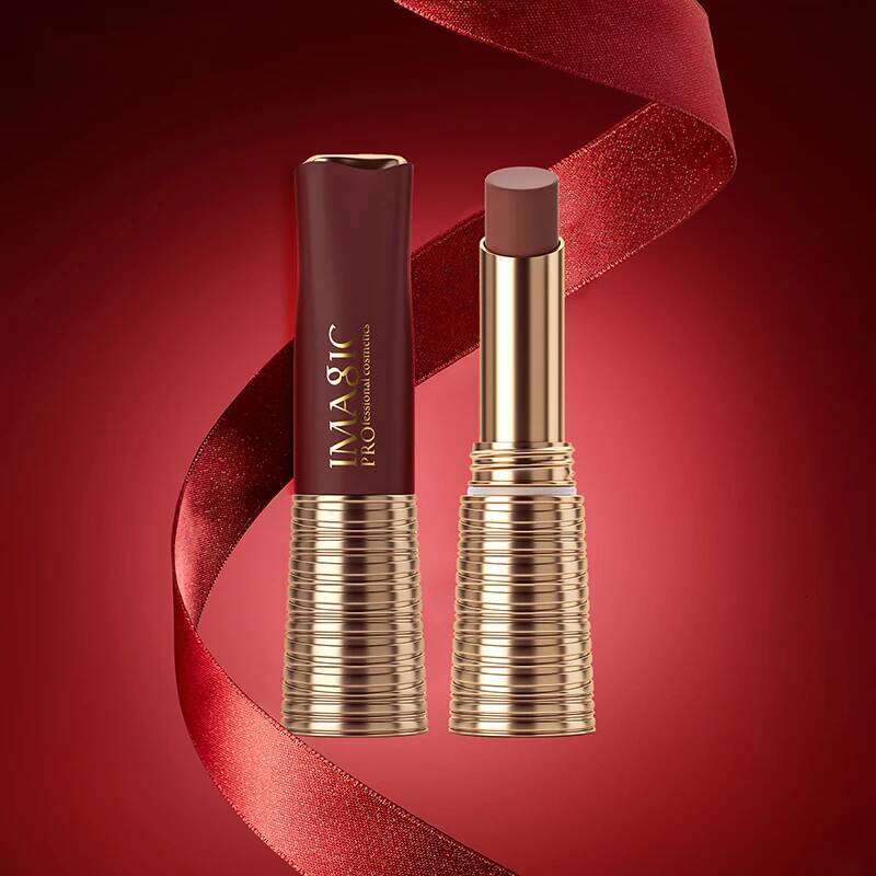 IMAGIC Matte Long Lasting No-stick Lipstick Waterproof Stick Smudge-free Classic Highly Pigmented Lip Tint Makeup 25H1226