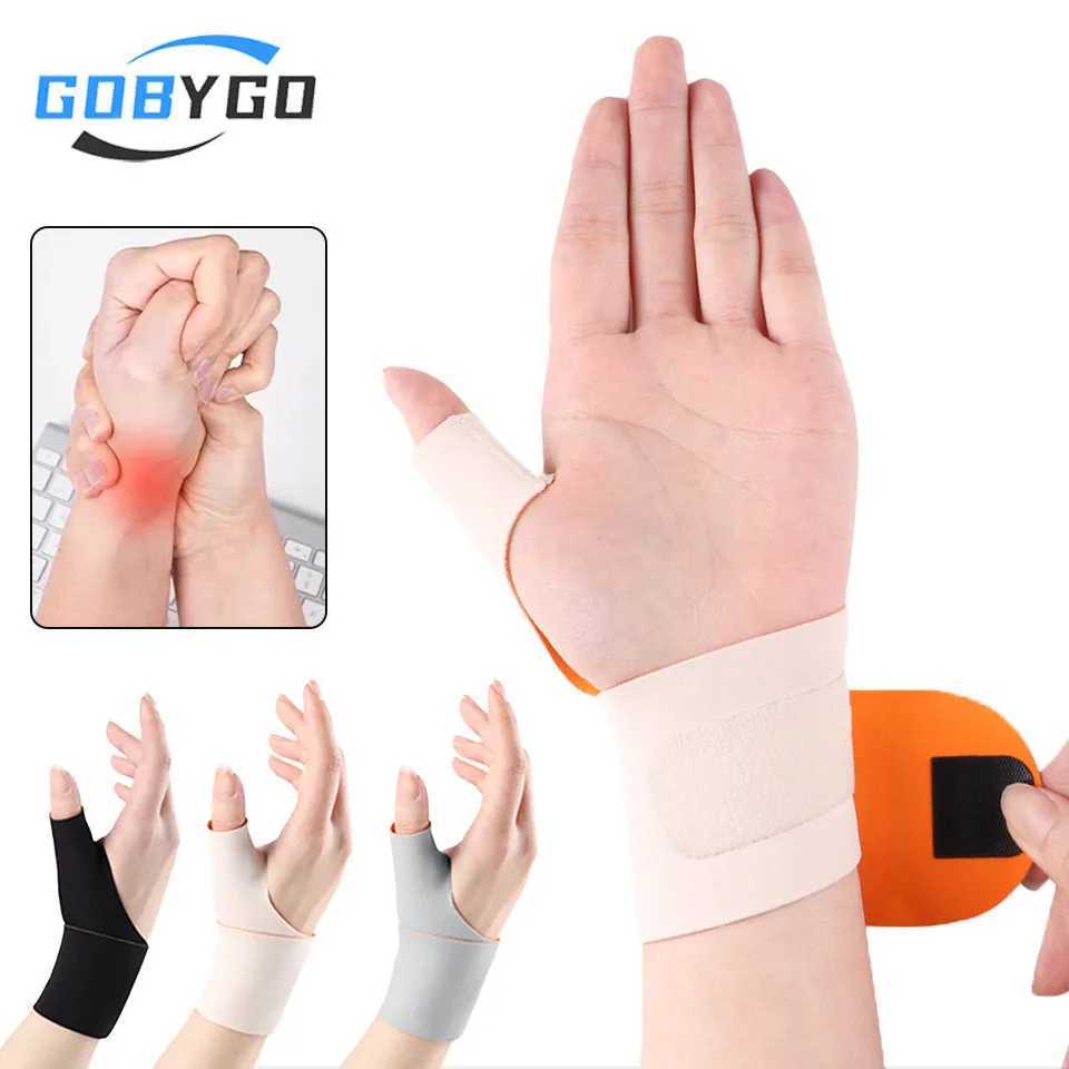 GOBYGO 1Pc Thumb Compression Wrist Brace Prevents Sprains Tendon Sheath Protection Joint Support Lightweight Thumb Sleeve Unisex M251226
