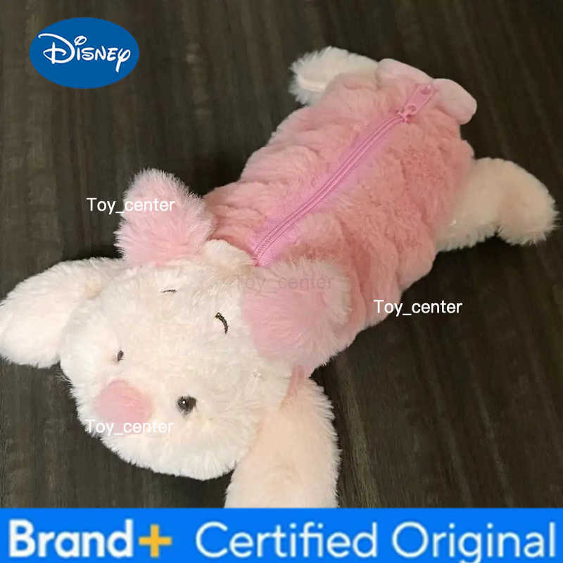 Disney Eeyore Piglet Cartoon Pencil Case Cute Plush Pencil Case Student Stationery School Supplies Kawaii Doll Storage Bag Pen Bag H2512271