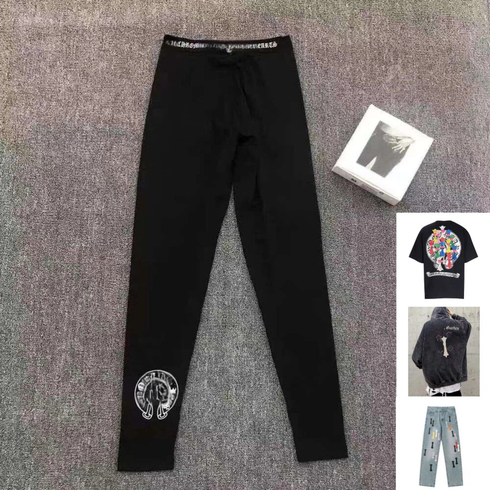 Designer Chrome Tight Pants Sanskrit Clothe Pants For Men High Quality Hoodie Chrome Hoodies Pure Cotton Luxury Leggings Women Hip Hop Casual Leggings 816
