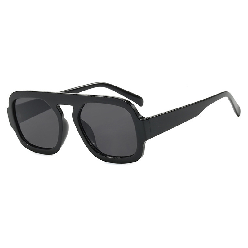 2025 New Cross-Border Single Bridge Pilot Style European and American Personality Simple Versatile Fashion Sunglasses ddmythur