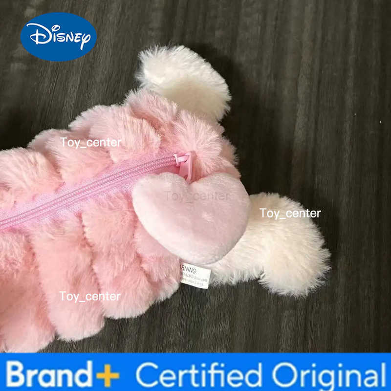 Disney Piggy Cute pencil case Student Storage Stationery Bag Soft Cute Plush Supplies Animal Pencil Storage Bag Christmas Gift H251227