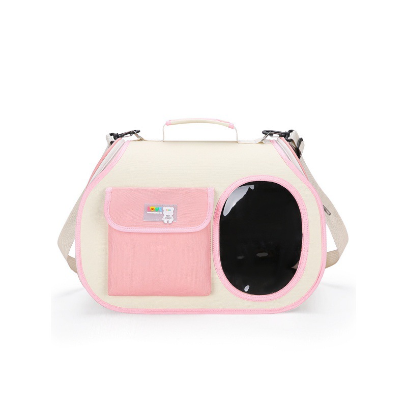 New Pet Carrier Bag Fashionable Shoulder Crossbody Dog Cat Bag for Outdoor Travel