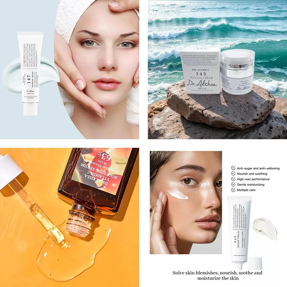 DrAlthea 345 Relief Cream Antioxidant Nourishing Moisturizing Soothing Removing Acne Repairing Skin Barrier Korean Skin Care 251222