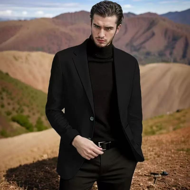 T2778 New Men's Business Suit Three-Piece Suit, British Slim Fit Wedding Attire