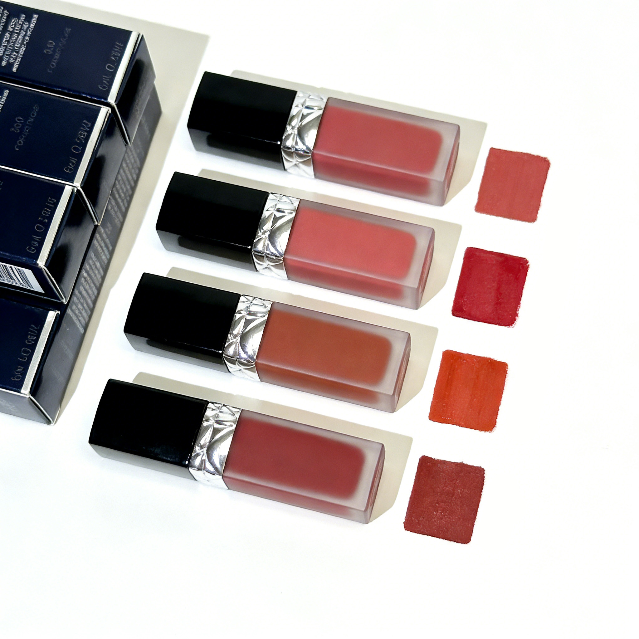 New Arrival Blue Gold Locking Color Lip Gloss 6ml/0.2oz | Non-Sticky Long-Lasting Lip Glaze