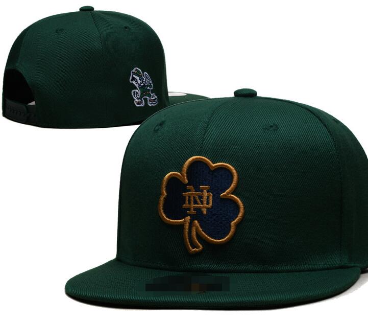 Fan's USA College Alabama Crimson Tide Notre Dame Fighting Irish Baseball Adjustable Hat On Field Mix Order Closed Flat Bill Base Ball Snapback Caps Bone Chapeau
