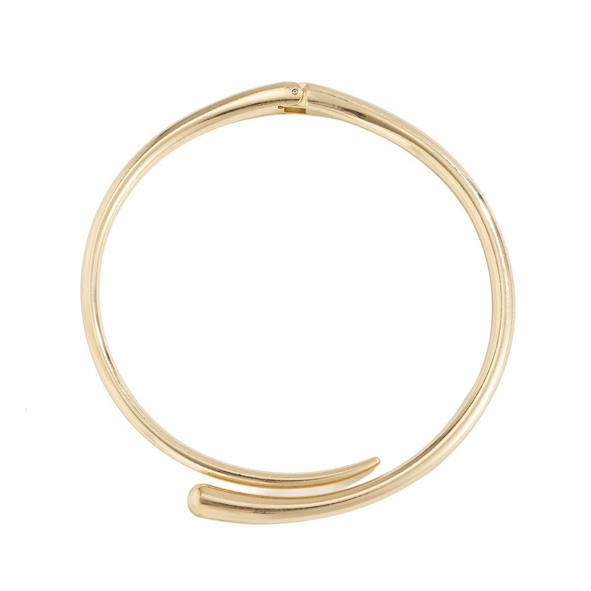 New Minimalist Water Drop Open Choker Necklace for Women Light Luxury Fashion Collarbone Chain Simple and High-End Jewelry 250420