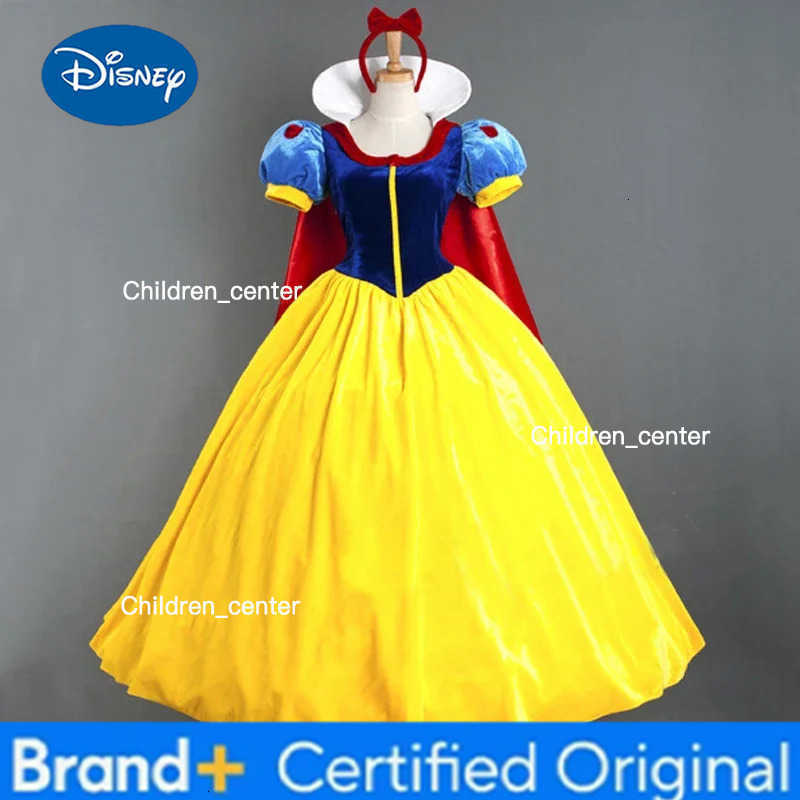 Disney Cartoon Carnival Deluxe Snow White Cosplay Costume Adult Cartoon Princess Birthday Party Outfit Halloween Fancy Party Dresses H2512271