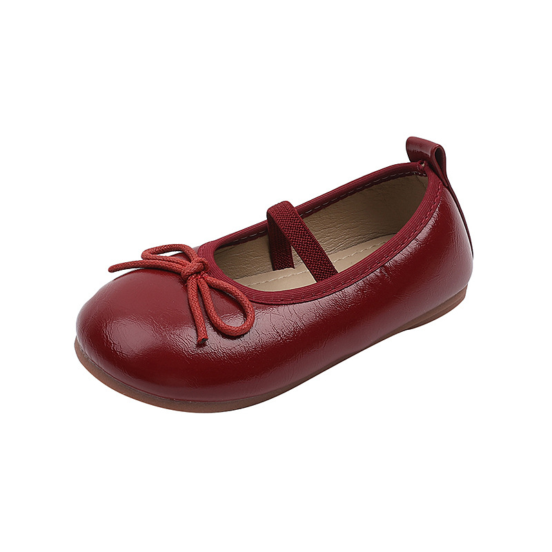 luxury toddler shoes designer baby girls shoes size 2330 box packaging kids shoe bow toe design infant walking shoe