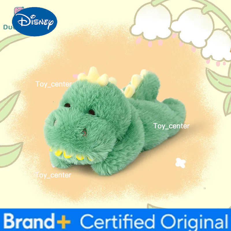 Disney 21cm Cute Cartoon Platypus Dinosaur Pig Plush Toys Kawaii Stuffed Animal Fluffly Duckbill Gray Plush Prone posture Dolls Decor H251227