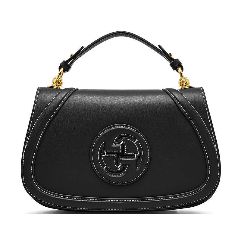 Women's luxury shoulder bag trendy handbag Hobo saddle new leather high-end retro single handle multifunctional light underarm bag