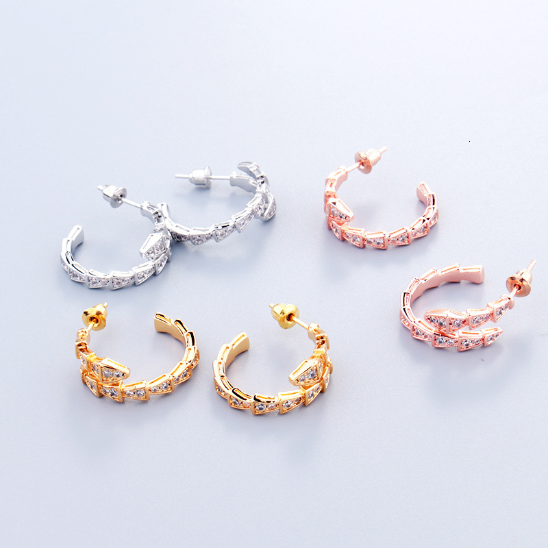 And Style New Creative Snake-Shaped Three-Ring Bracelet Open Personality Unisex Trendy Bracelet Wholesale