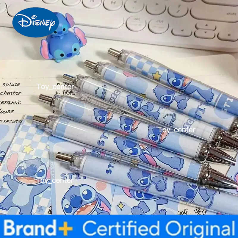 Disney Stitch Anime Plush Pen Pencil Bag Case Stitch Kawaii Girls Large Capacity Pen Bag Makeup Pouch Children Toys Gift H251227