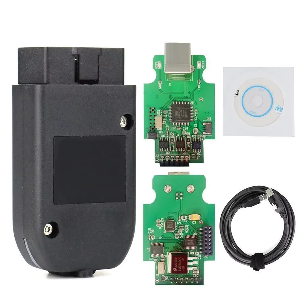 2026 VCDS HEX V2 Interface VAG COM Update V25.3 FOR VW For AUDI Skoda Seat Multi-Language Car Autocom VAG HEX Diagnostics Tool