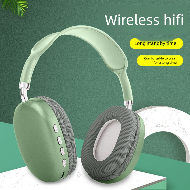New Hot-Selling P9 Air Max Bluetooth Headphones Head-Mounted Mobile Phone Wireless Gaming Gift Headset