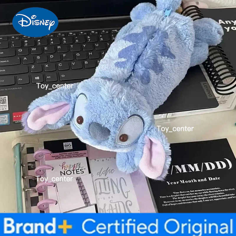 Disney Cute Stitch Pencil Case for Kids High Capacity Storage Bag Multifunctional Stationery Organizer School Office Gift H251227