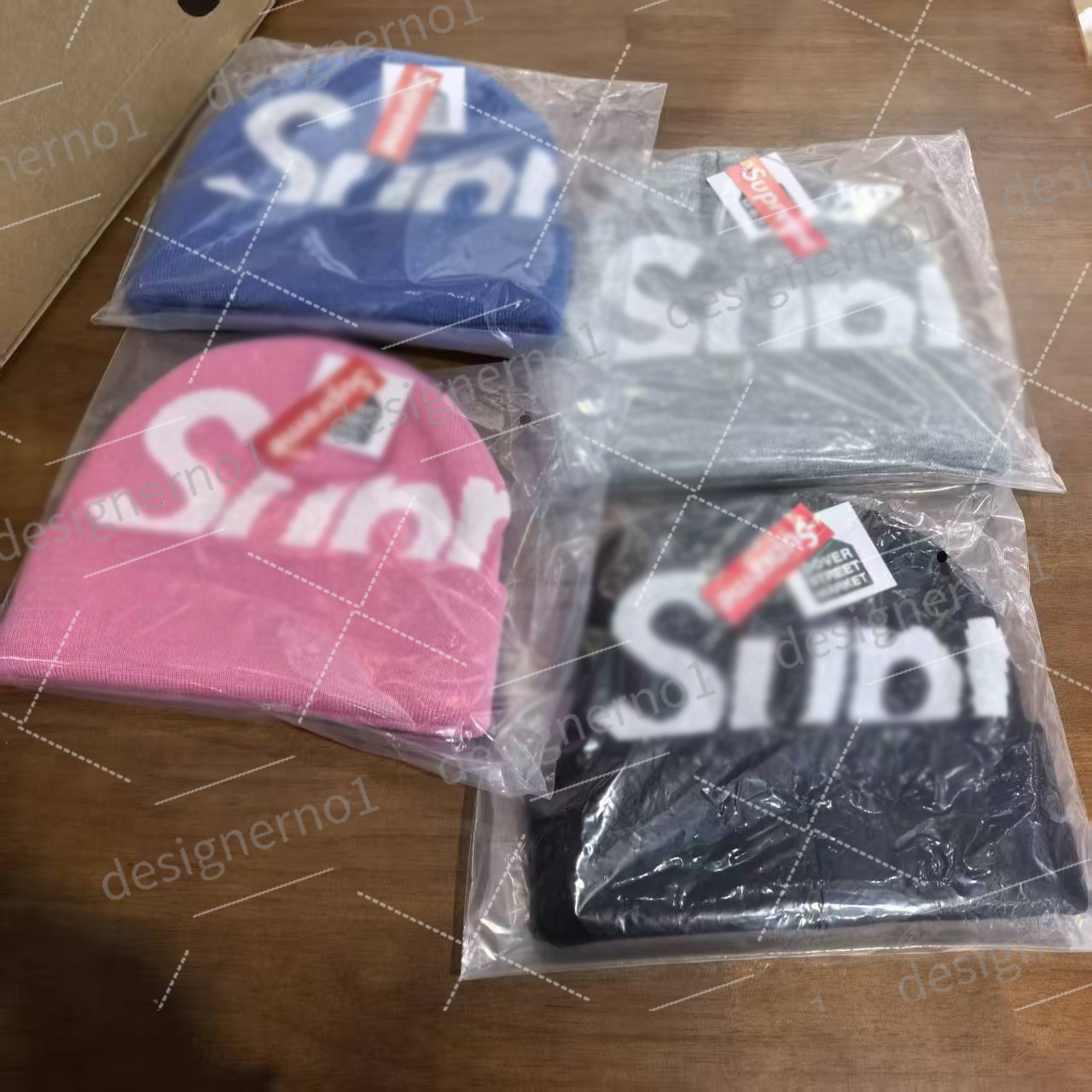 supremely beanie designer women's letter embroidery toe cold hat men's street simple and versatile face small beanie