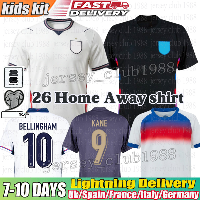 england football Shirt 25 26 27 BELLINGHAM KANE england Shirt SAKA FODEN RICE Soccer Jerseys Konsa Watkins Gordon PALMER Kids kits england football jersey
