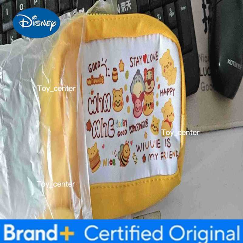Disney Winnie The Pooh Pen Bag High Appearance Level Large Memory Cartoon Stationery Bag Cute Girl Storage Printed Pencil Case H251227