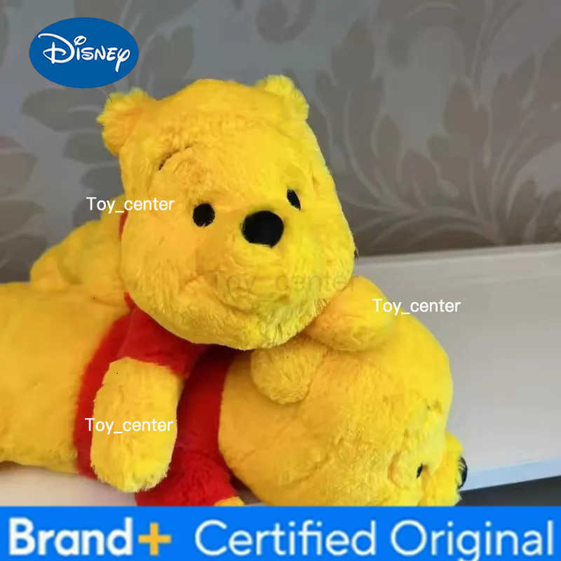 Disney Winnie The Pooh Stitch Figures Pen Bag Cute Winnie Pooh Stationery Box Student Large Capacity Pencil Box Plush Doll Pen Bag Gift H251227