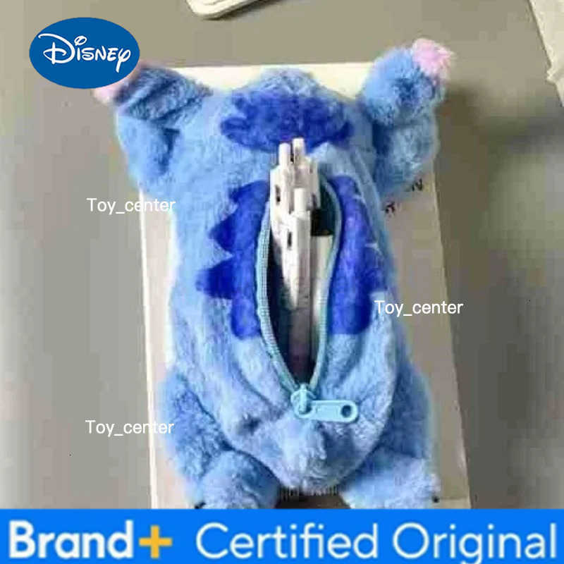 Disney Stitch plush stationery pouch - Cute Dual-Sided plush stationery pouch with Durable Zipper Mixed Colors H251227
