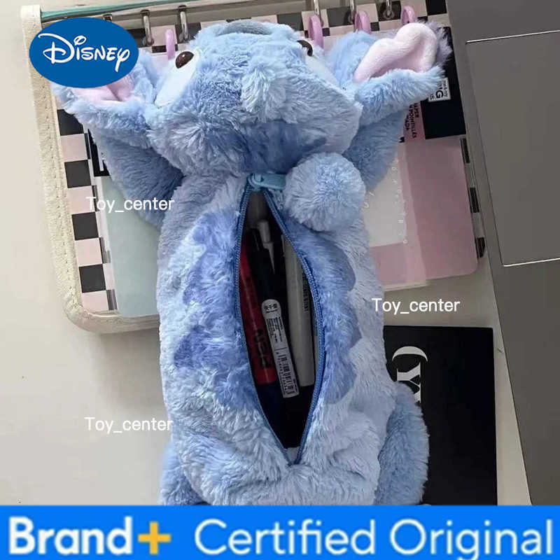 Disney Cute Stitch Pencil Case for Kids High Capacity Storage Bag Multifunctional Stationery Organizer School Office Gift H251227