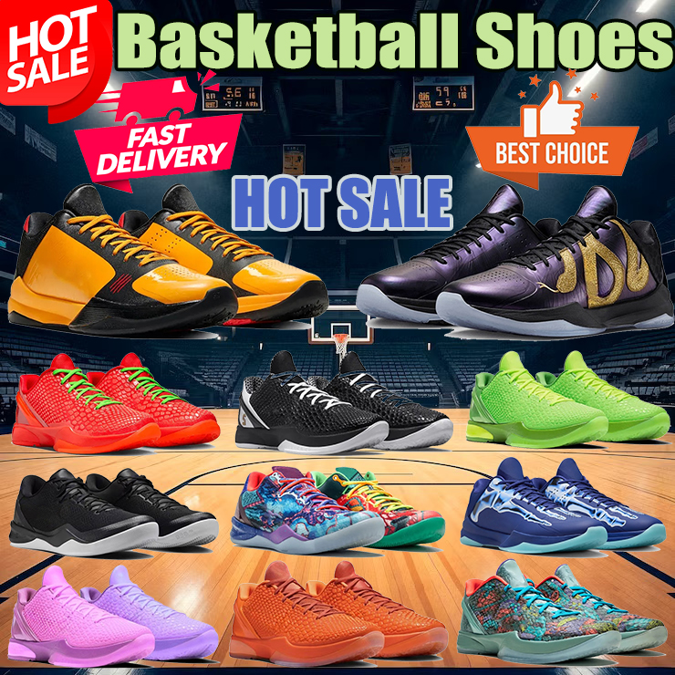 Fast delivery designer shoes 6 5 Protro Reverse Grinch Grinches Basketball Shoes Mambacita 8 Eybl Think Pink Bruce for Men Women Big Kids Trainers Outdoor Sports 40-46