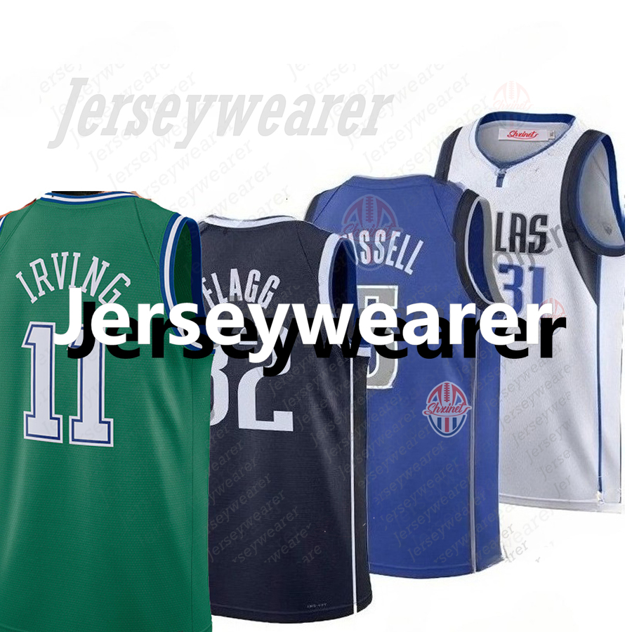 2025 2026 Dallas Basketball Jerseys Cooper Flagg Anthony Davis Kyriee Irving Max Christie Daniel Gafford Dereck Lively Dirk Nowitzki Hardy Custom City Jersey