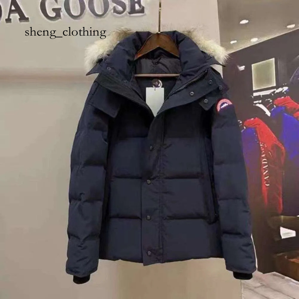 goose jacket Top quality fashion Designer Trendy Canadaly Style Men's Parka - Warm Thicken Cotton Hooded Winter Coat High Quality Luxury candada goose Jacket 67c