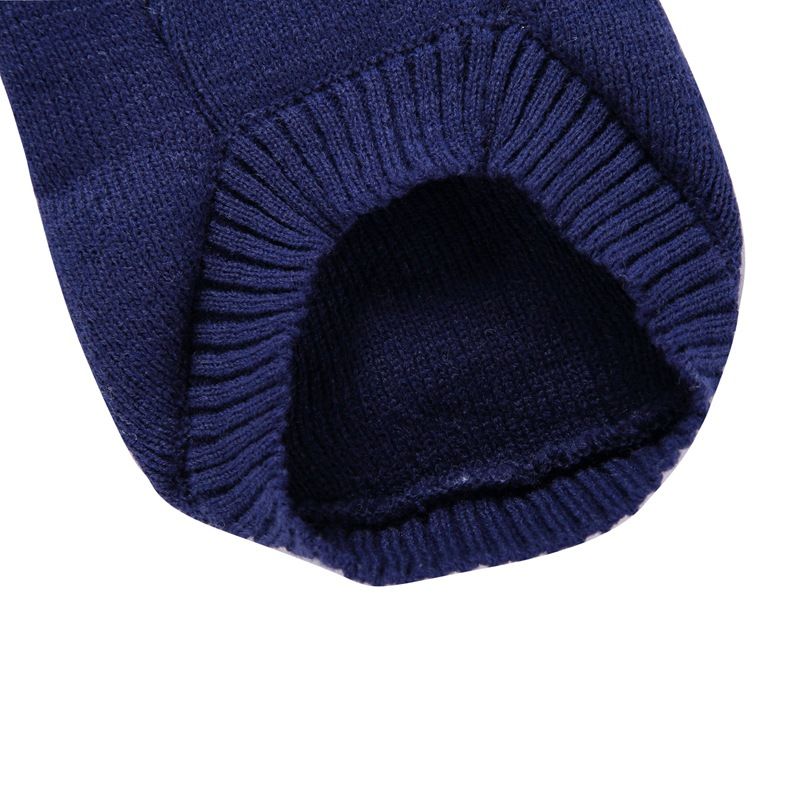 Dog Knitted Sweater USA National Flag Dog Sweater Puppy Sweater Warm Soft Pet Holiday Clothes for Small Medium Cats and Dogs, Large Dog XXL