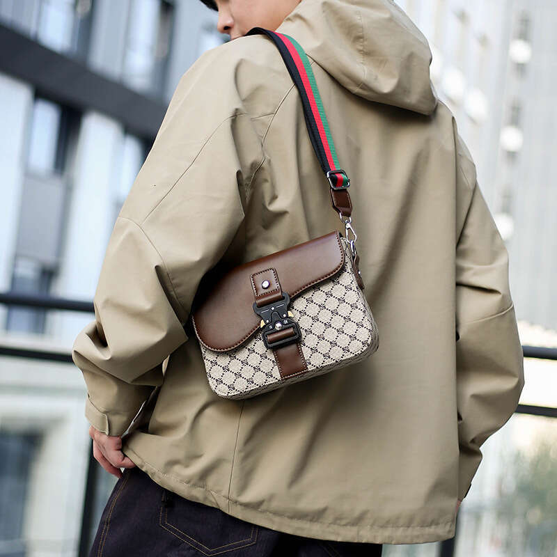 Unisex Creative Elegant Saddle Messenger Flip Cover Fashion Business Shoulder Casual Crossbody Bag High Quality Luxury Bag