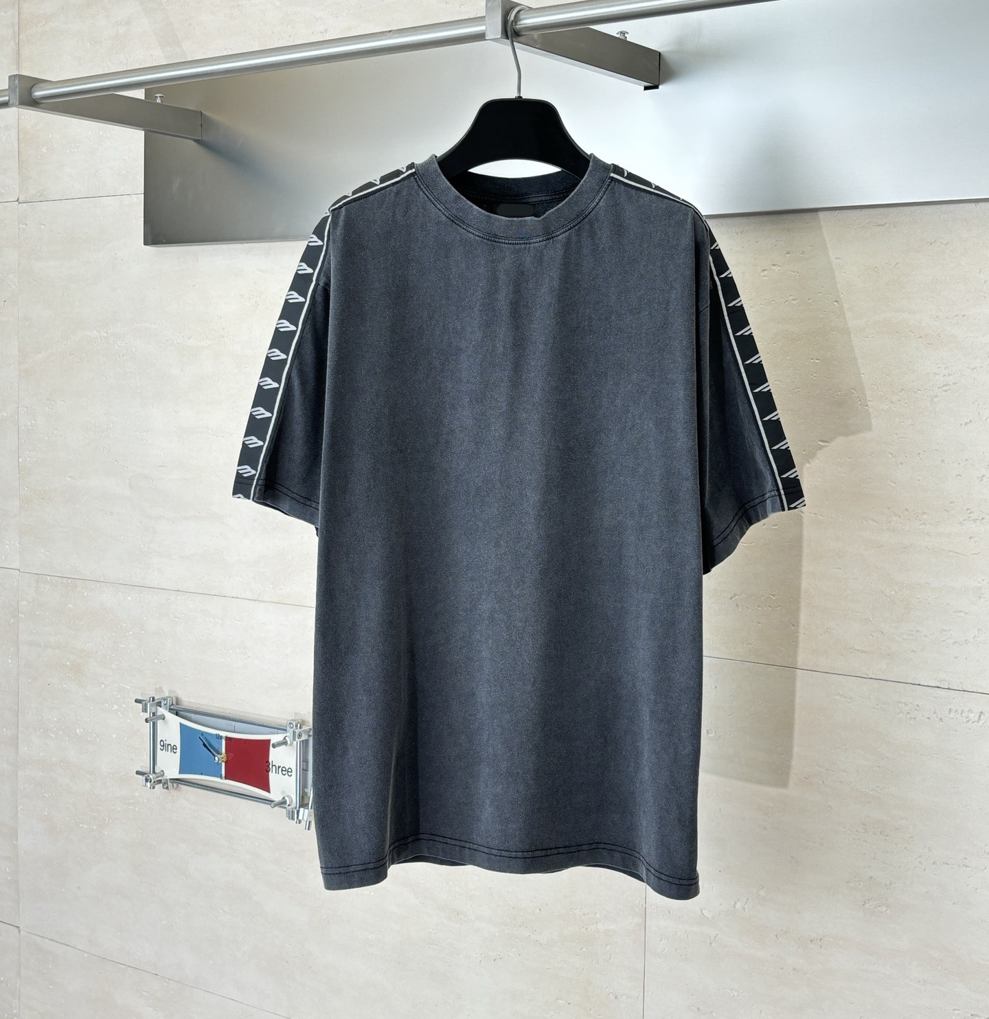 Men's Plus Tees & Polos with cotton printing and embroidery, 100% replica of European size t-shirts 49223t