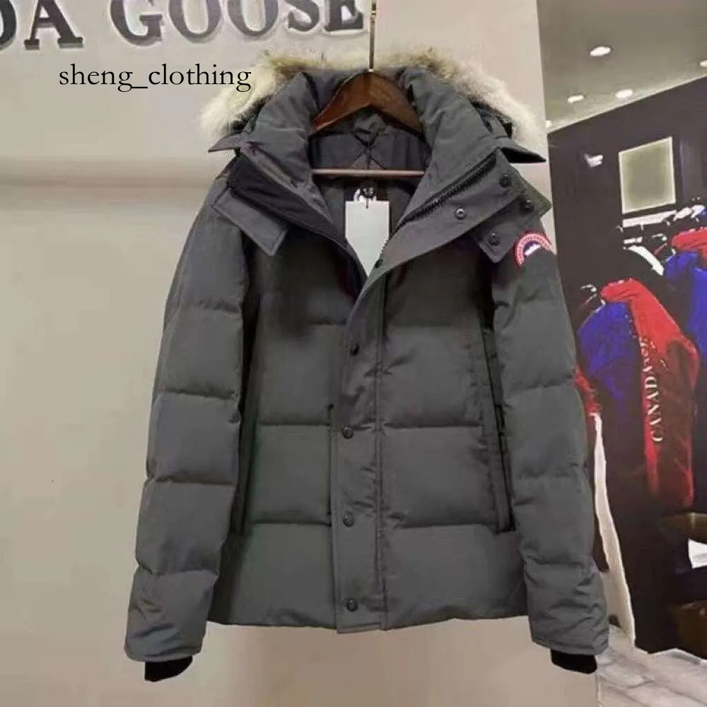 goose jacket Top quality fashion Designer Trendy Canadaly Style Men's Parka - Warm Thicken Cotton Hooded Winter Coat High Quality Luxury candada goose Jacket e4e