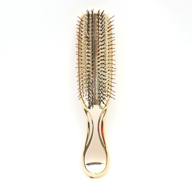Chuangyou Comb Zeus Scalp Cleaning Massage Fluffy Anti-Hair Loss Shampoo Smooth Hair Wet Dual-Use Electroplated Rose Gold High quality